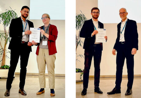 Towards entry "LFG Researchers Honoured at DECHEMA Conference"
